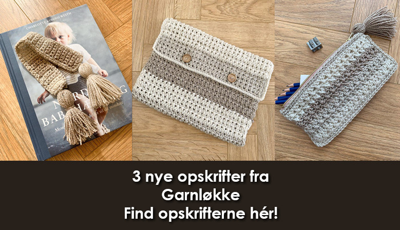 3 nye opskrifter fra GARNLØKKE